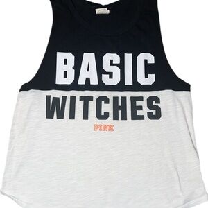 PINK Victoria's Secret Black Tank Top